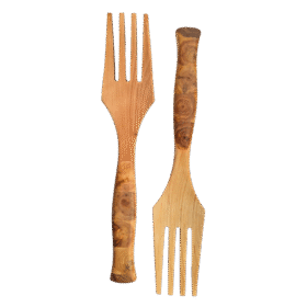 Lepast ja kadakast pannikahvlid