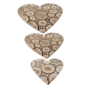 südamekujuline kadakast kuumaalus