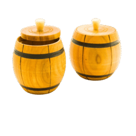 väike puidust hoiustamistunnike