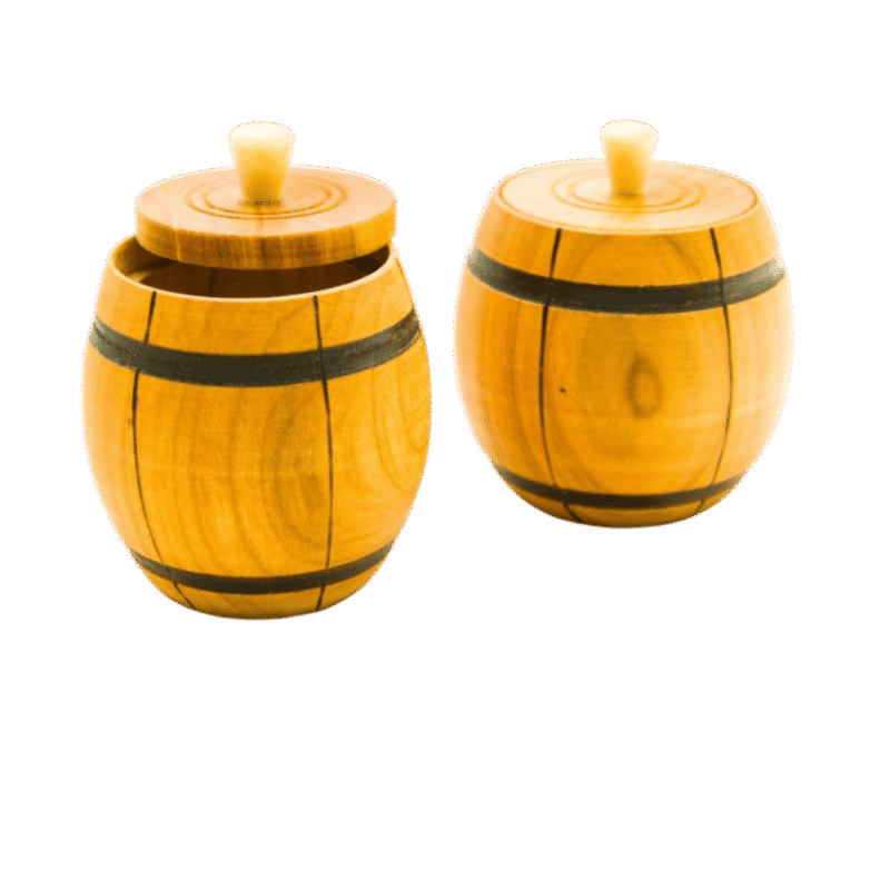 väike puidust hoiustamistunnike