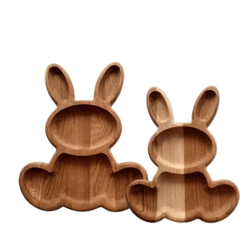 puidust janku taldrik