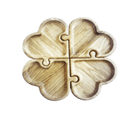 TAMMEST SÜDAMETEGA PUZZLE KANDIK