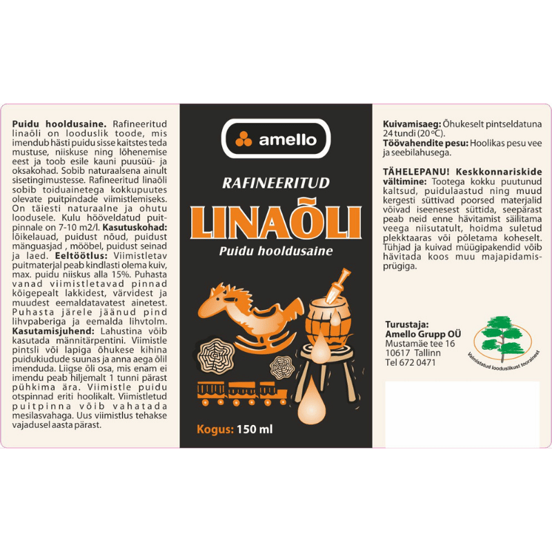 RAFINEERITUD LINAÕLI
