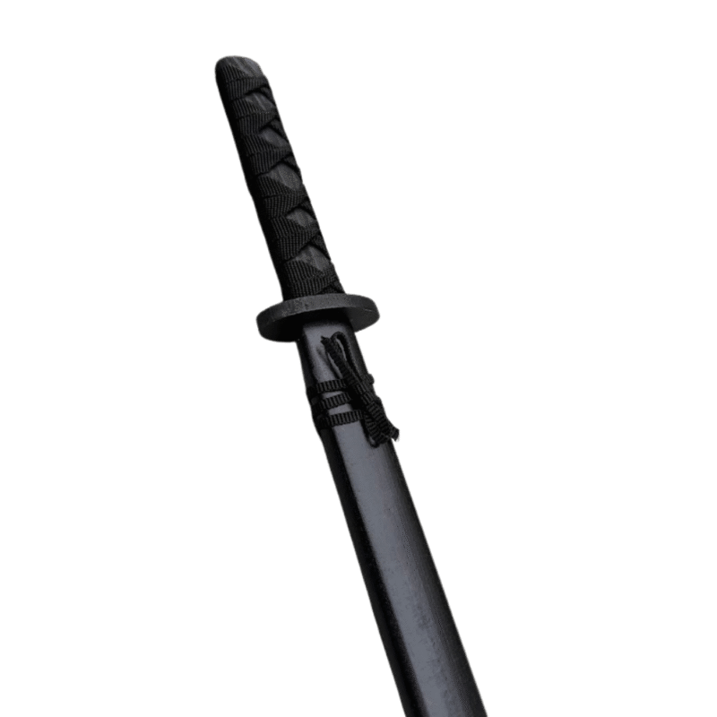 Ninja mängumõõk musta käepidemega, 73 cm