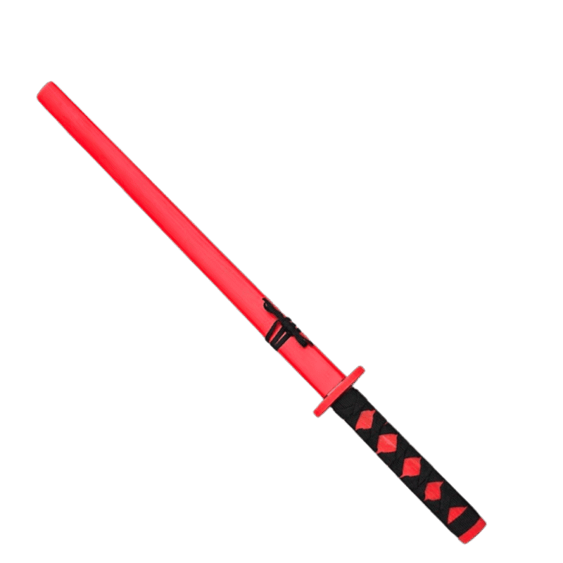 Ninja mängumõõk punase käepidemega, 73 cm