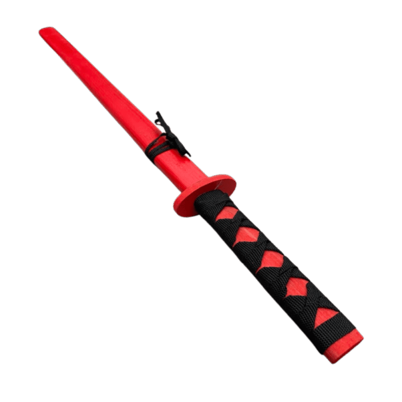 Ninja mängumõõk punase käepidemega, 73 cm